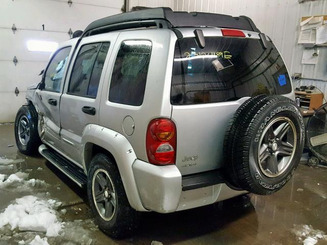 1J4GL38K73W671805 - 2003 JEEP LIBERTY RE SILVER photo 3