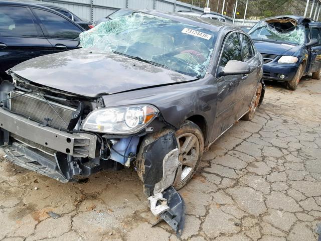 1G1ZD5E1XBF208065 - 2011 CHEVROLET MALIBU 2LT BROWN photo 2