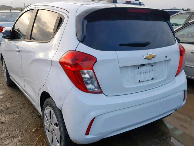 KL8CB6SAXHC751447 - 2017 CHEVROLET SPARK LS WHITE photo 3