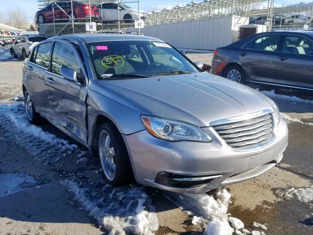 1C3CCBBB5DN763031 - 2013 CHRYSLER 200 TOURIN SILVER photo 1