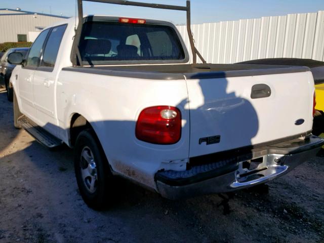 1FTRW07L62KB71672 - 2002 FORD F150 SUPER WHITE photo 3