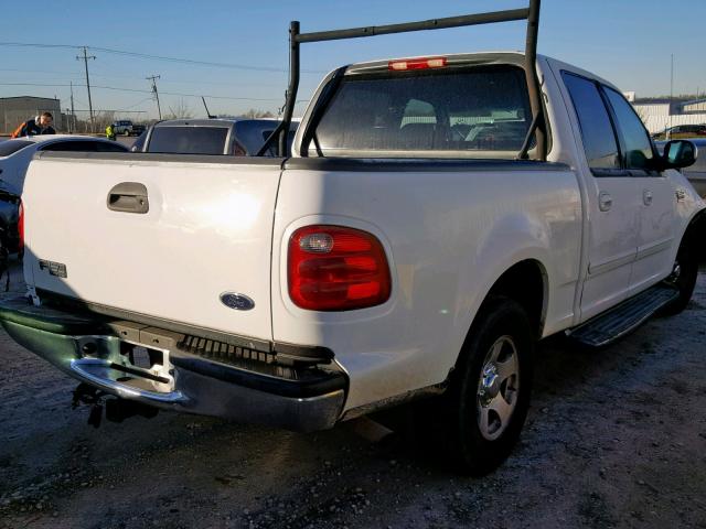 1FTRW07L62KB71672 - 2002 FORD F150 SUPER WHITE photo 4