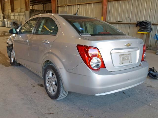 1G1JA5SH3C4133164 - 2012 CHEVROLET SONIC LS 银色 照片 3