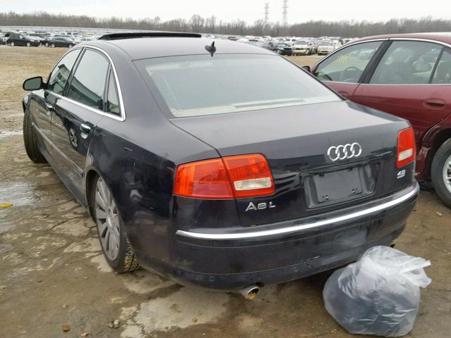 WAUMV44E87N013024 - 2007 AUDI A8 L QUATT BLACK photo 3