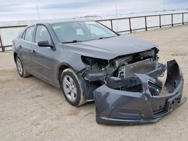 1G11B5SA3DF181334 - 2013 CHEVROLET MALIBU LS GRAY photo 1