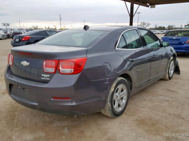 1G11B5SA3DF181334 - 2013 CHEVROLET MALIBU LS GRAY photo 4