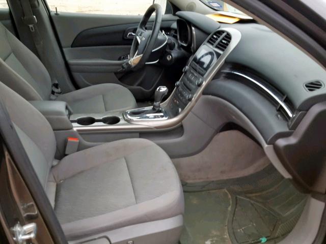 1G11B5SA3DF181334 - 2013 CHEVROLET MALIBU LS GRAY photo 5