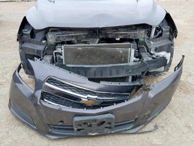 1G11B5SA3DF181334 - 2013 CHEVROLET MALIBU LS GRAY photo 9