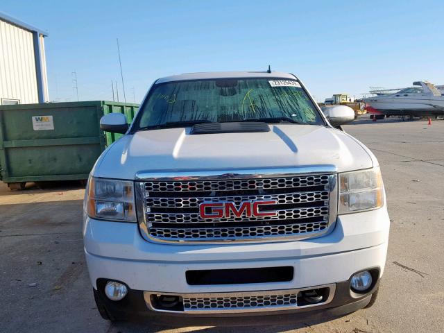 1GT115EG5CF140275 - 2012 GMC SIERRA C25 WHITE photo 9