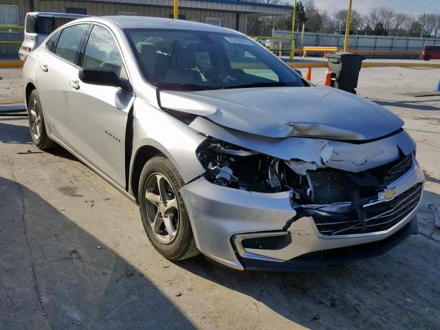 1G1ZB5ST3GF245106 - 2016 CHEVROLET MALIBU LS Gümüş foto 1