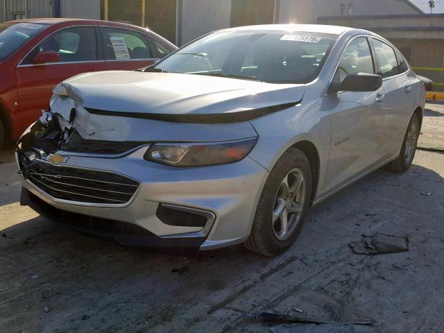 1G1ZB5ST3GF245106 - 2016 CHEVROLET MALIBU LS Gümüş foto 2