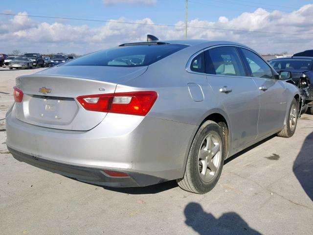 1G1ZB5ST3GF245106 - 2016 CHEVROLET MALIBU LS Gümüş foto 4
