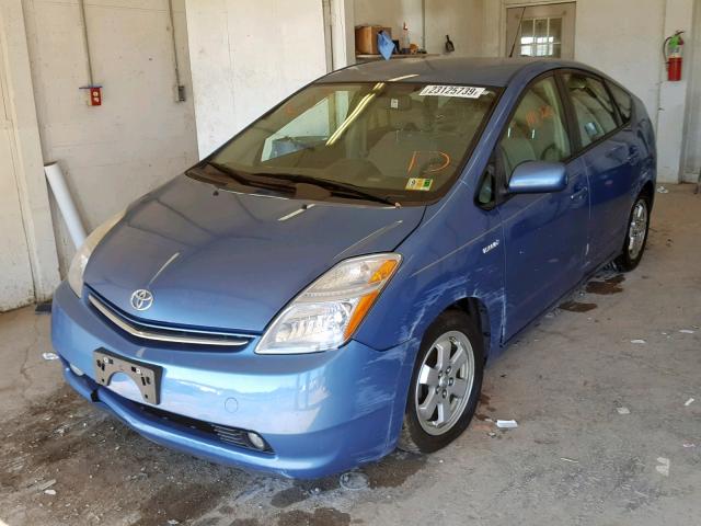 JTDKB20U167066767 - 2006 TOYOTA PRIUS BLUE photo 2