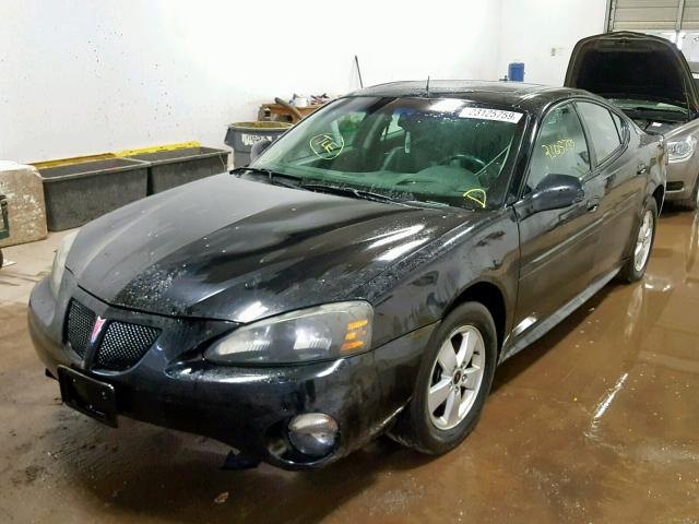 2G2WS542651173194 - 2005 PONTIAC GRAND PRIX BLACK photo 2