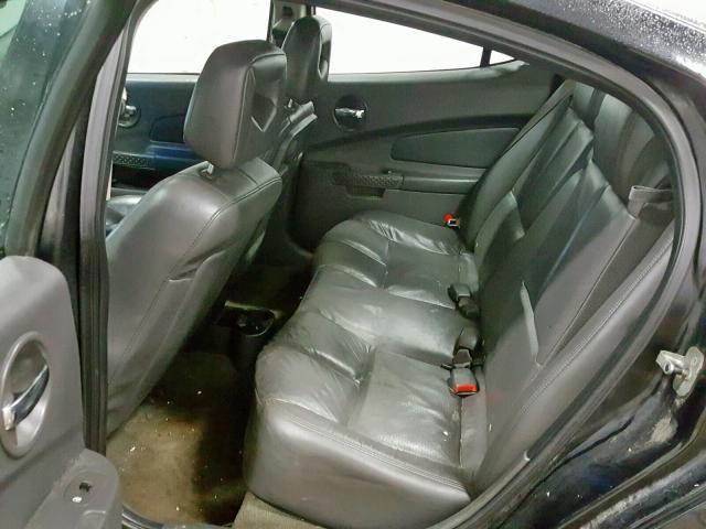 2G2WS542651173194 - 2005 PONTIAC GRAND PRIX BLACK photo 6