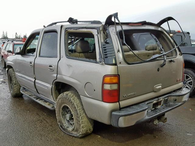 1GKEK13T23J126794 - 2003 GMC YUKON BROWN photo 3