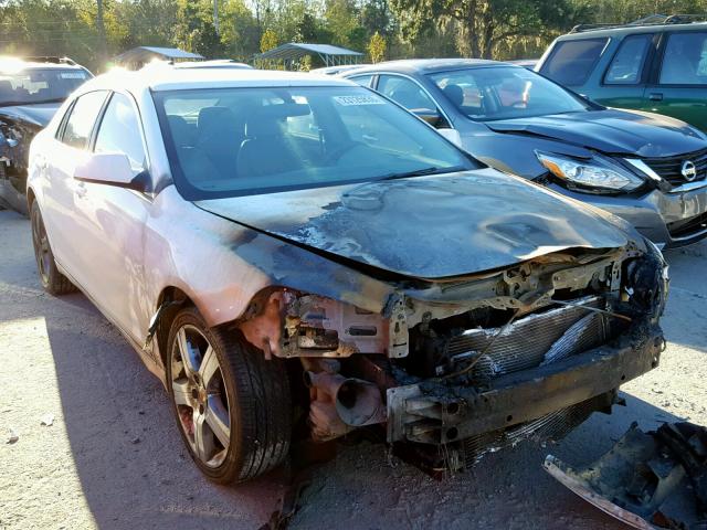 1G1ZH57B39F160154 - 2009 CHEVROLET MALIBU 1LT WHITE photo 1