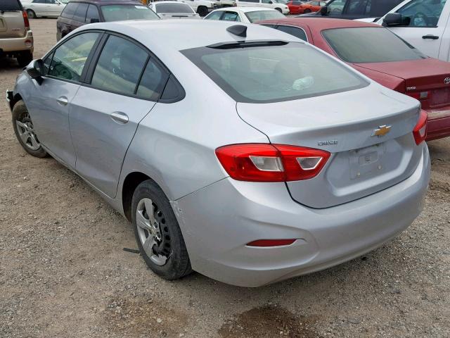 1G1BC5SM1G7242447 - 2016 CHEVROLET CRUZE LS SILVER photo 3