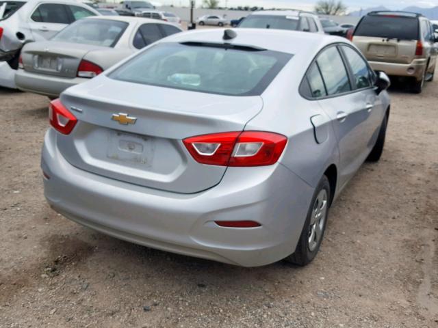 1G1BC5SM1G7242447 - 2016 CHEVROLET CRUZE LS SILVER photo 4