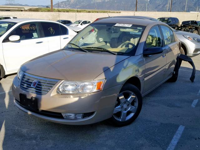 1G8AL58F17Z170336 - 2007 SATURN ION LEVEL GOLD photo 2