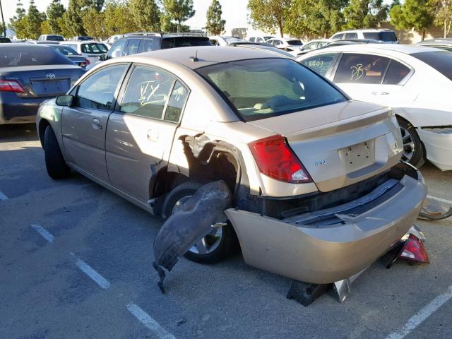 1G8AL58F17Z170336 - 2007 SATURN ION LEVEL GOLD photo 3