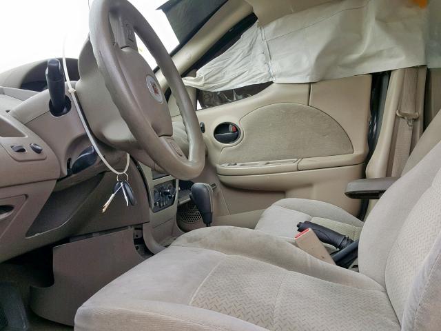 1G8AL58F17Z170336 - 2007 SATURN ION LEVEL GOLD photo 5