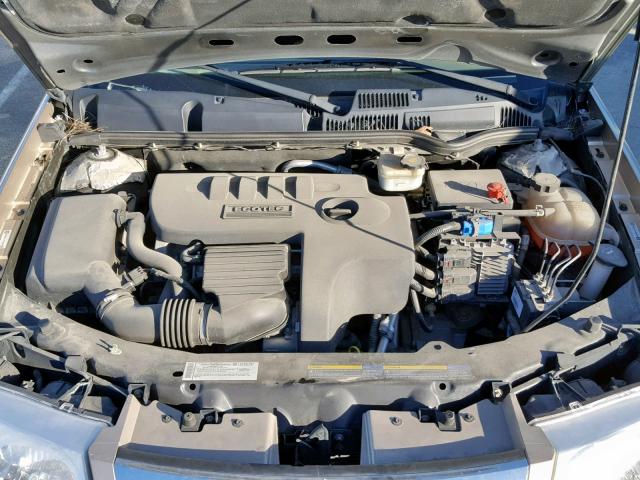 1G8AL58F17Z170336 - 2007 SATURN ION LEVEL GOLD photo 7