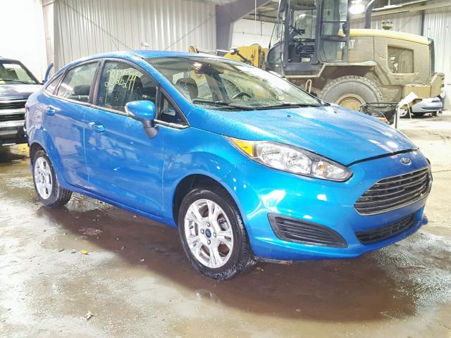 3FADP4BJ6EM205620 - 2014 FORD FIESTA SE BLUE photo 1