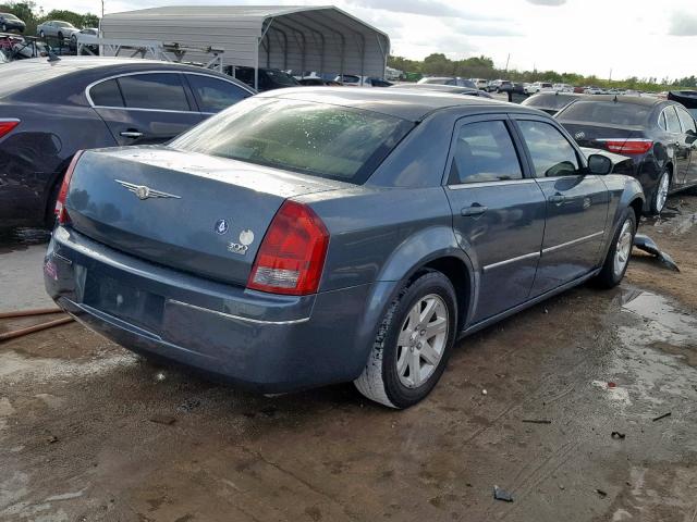 2C3KA53G16H102301 - 2006 CHRYSLER 300 TOURIN Yaşıl foto 4