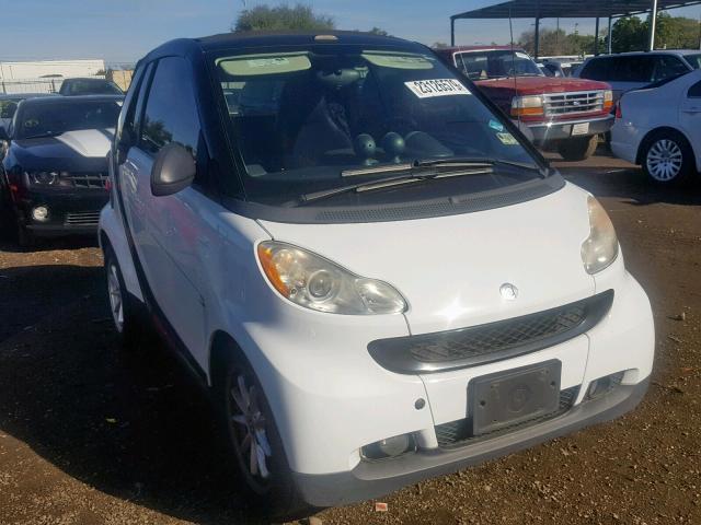 WMEEK31X79K229503 - 2009 SMART FORTWO PAS 白色 照片 1