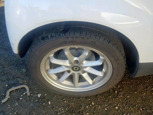 WMEEK31X79K229503 - 2009 SMART FORTWO PAS 白色 照片 9