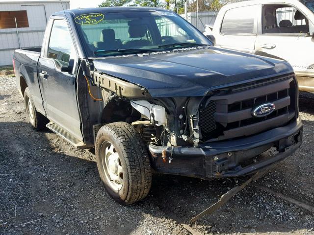 1FTMF1C81GFB44719 - 2016 FORD F150 BLACK photo 1