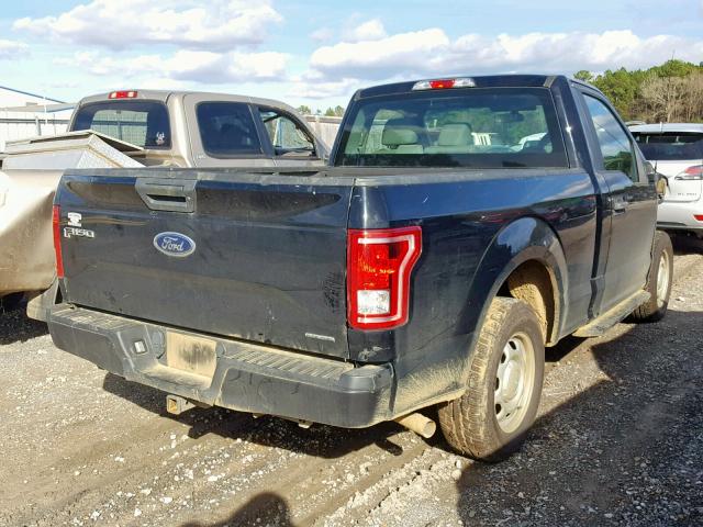 1FTMF1C81GFB44719 - 2016 FORD F150 BLACK photo 4