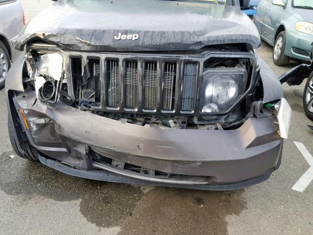 1J4PN3GK4AW148606 - 2010 JEEP LIBERTY RE BLACK photo 9