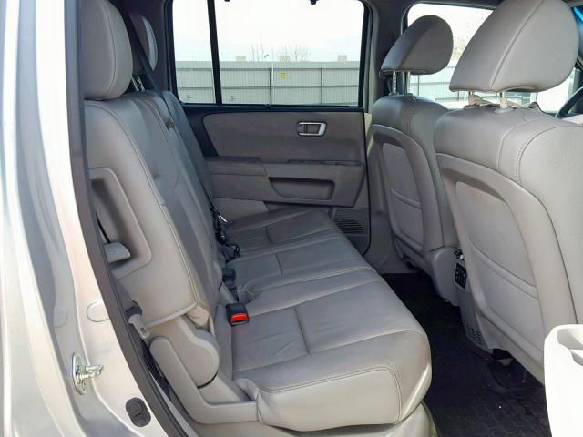 5FNYF3H99EB009133 - 2014 HONDA PILOT TOUR SILVER photo 6