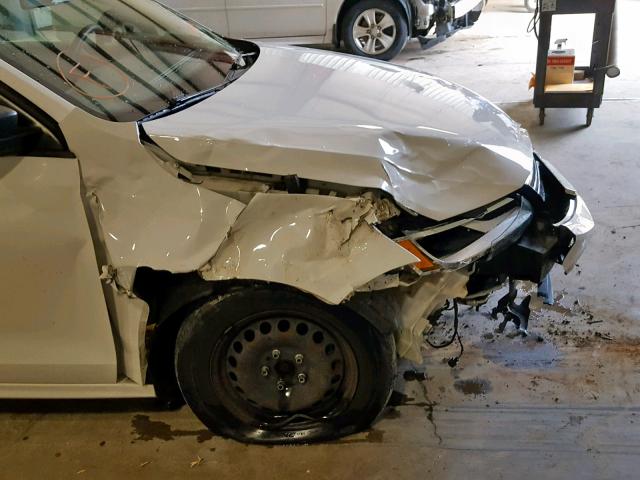 3VW2K7AJ5CM320884 - 2012 VOLKSWAGEN JETTA BASE 白色 照片 9