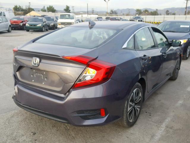 2HGFC1F76HH640668 - 2017 HONDA CIVIC EXL GRAY photo 4