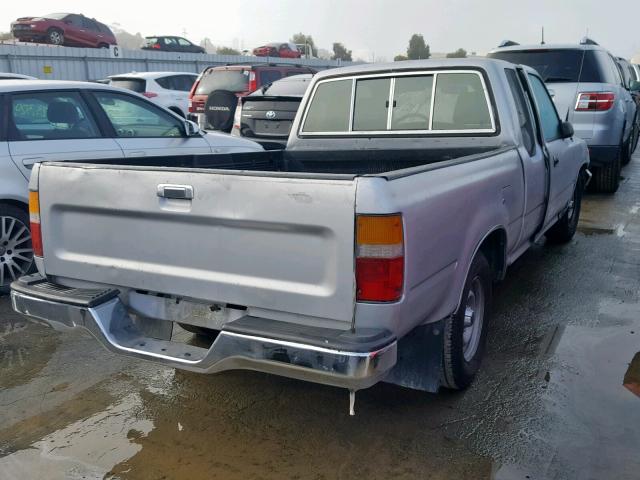 JT4VN93G5K0001670 - 1989 TOYOTA PICKUP 1/2 SILVER photo 4