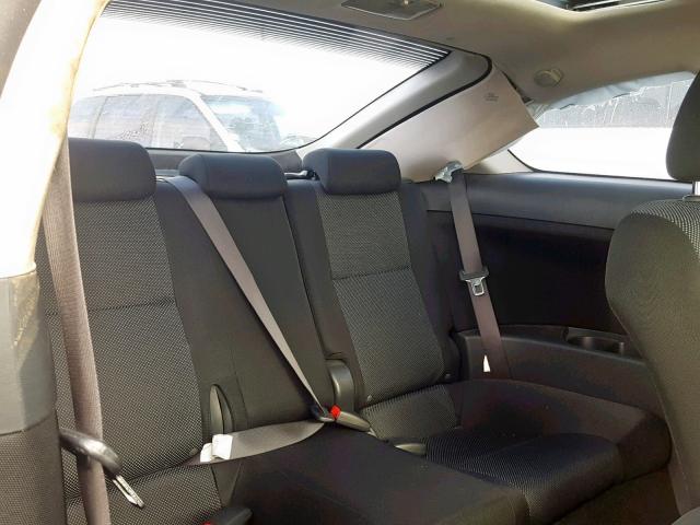 JTKDE167380242086 - 2008 TOYOTA SCION TC ნაცრისფერი ფოტო 6