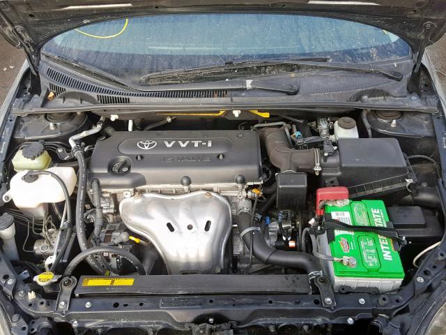 JTKDE167380242086 - 2008 TOYOTA SCION TC ნაცრისფერი ფოტო 7