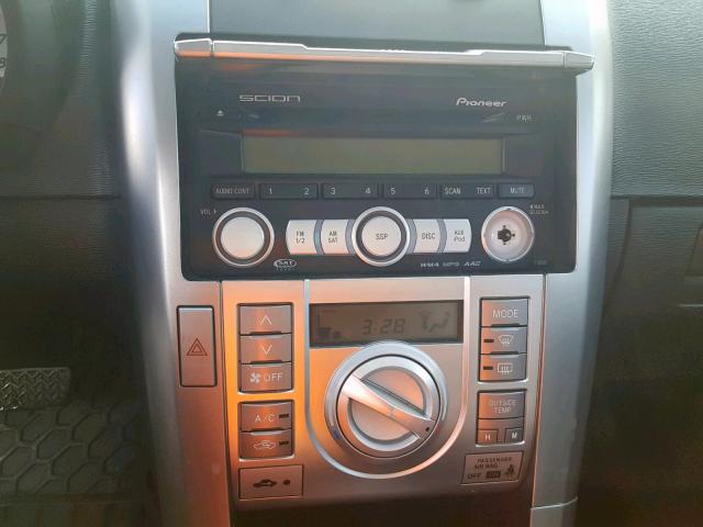 JTKDE167380242086 - 2008 TOYOTA SCION TC ნაცრისფერი ფოტო 9