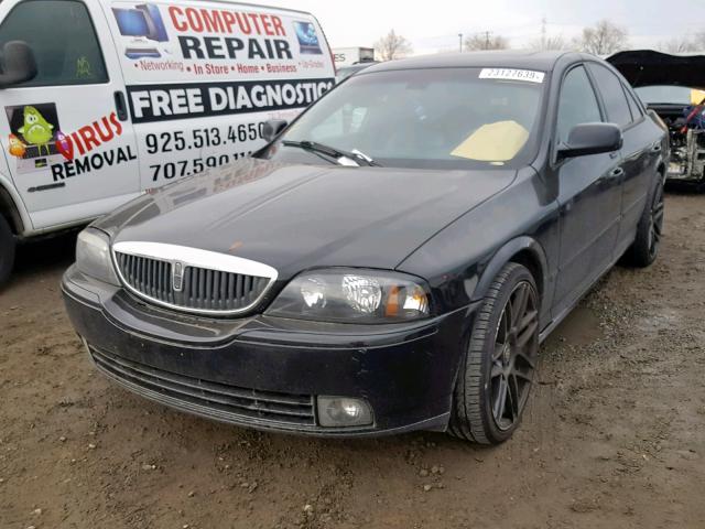 1LNHM87A15Y653624 - 2005 LINCOLN LS BLACK photo 2