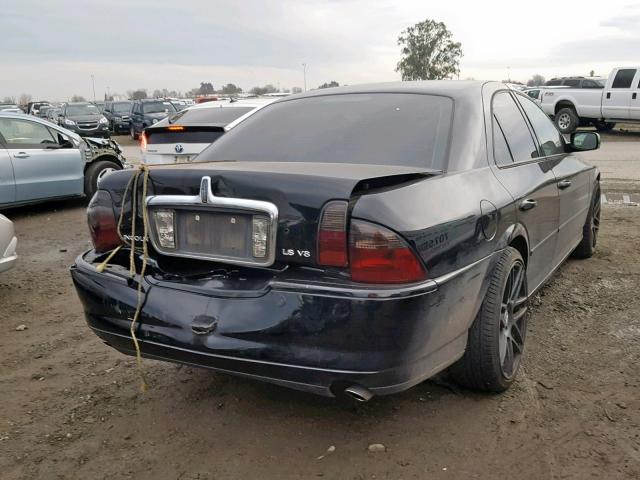 1LNHM87A15Y653624 - 2005 LINCOLN LS BLACK photo 4