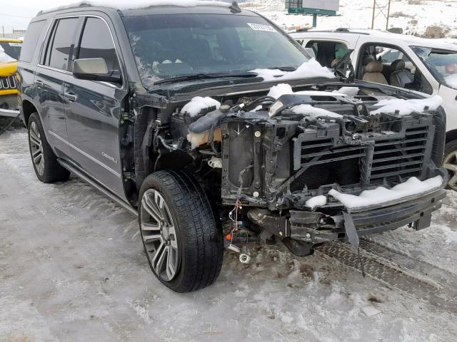 1GKS2CKJ7JR135763 - 2018 GMC YUKON DENA GRAY photo 1