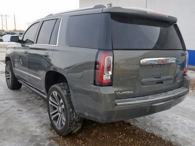 1GKS2CKJ7JR135763 - 2018 GMC YUKON DENA GRAY photo 3