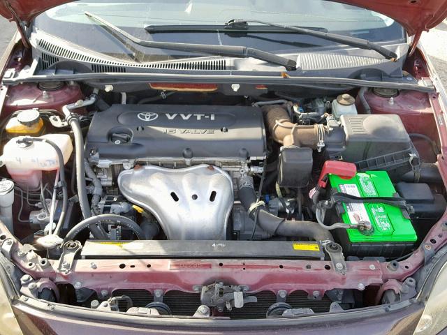 JTKDE167780251714 - 2008 TOYOTA SCION TC იასამნისფერი ფოტო 7