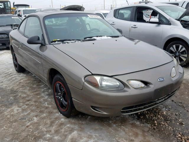 3FAFP11381R178492 - 2001 FORD ESCORT ZX2 GRAY photo 1