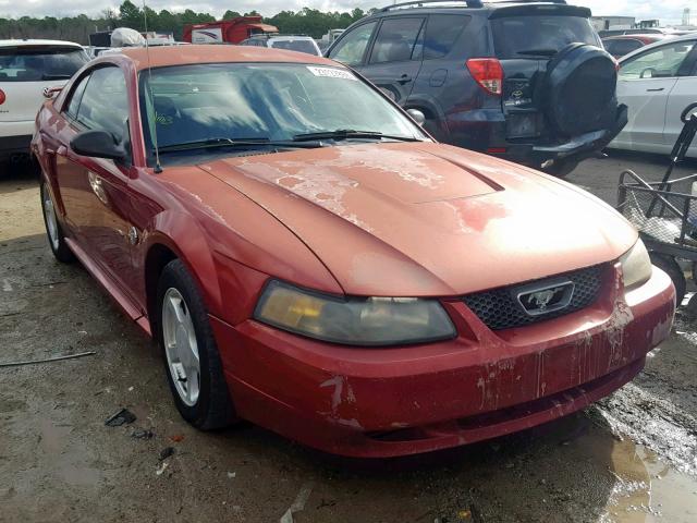 1FAFP40684F135026 - 2004 FORD MUSTANG RED photo 1