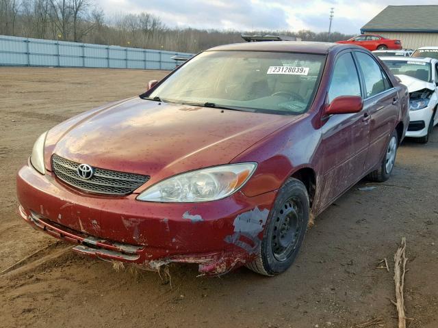 4T1BE32K94U364308 - 2004 TOYOTA CAMRY LE 勃艮第红 照片 2