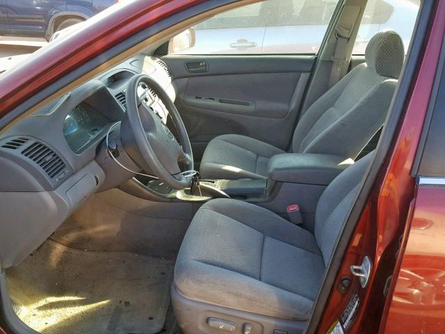 4T1BE32K94U364308 - 2004 TOYOTA CAMRY LE 勃艮第红 照片 5
